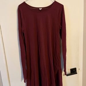 Maroon dress